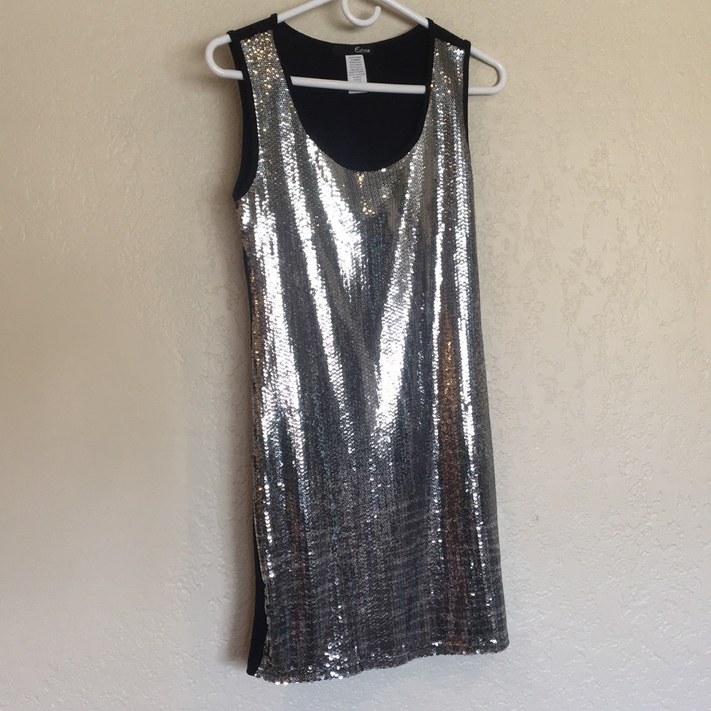 Fun sequin zebra print dress 🖤